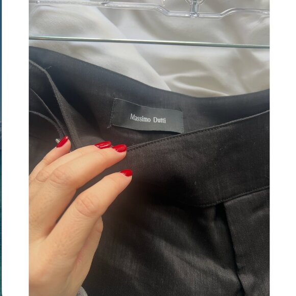 Massimo Duttin Linen blend straight-leg trousers - Picture 5 of 7